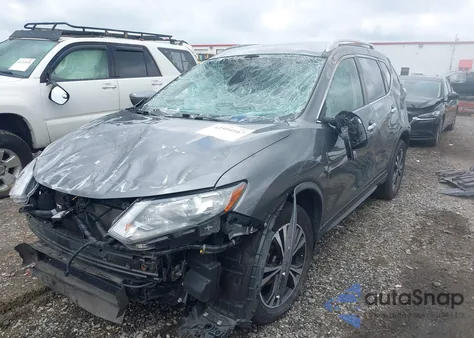 2019 Nissan Rogue Sv из США, поврежденный, VIN JN8AT2MV2KW385398